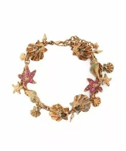 Versace shell and starfish necklace