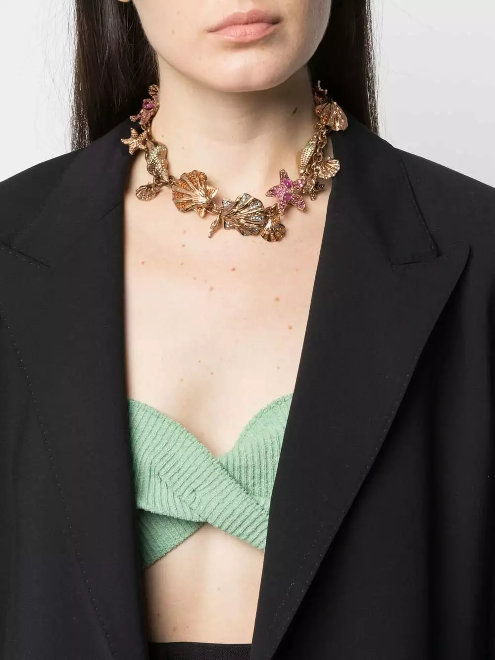 Versace Shell and starfish necklace 4 Versace shell and starfish necklace