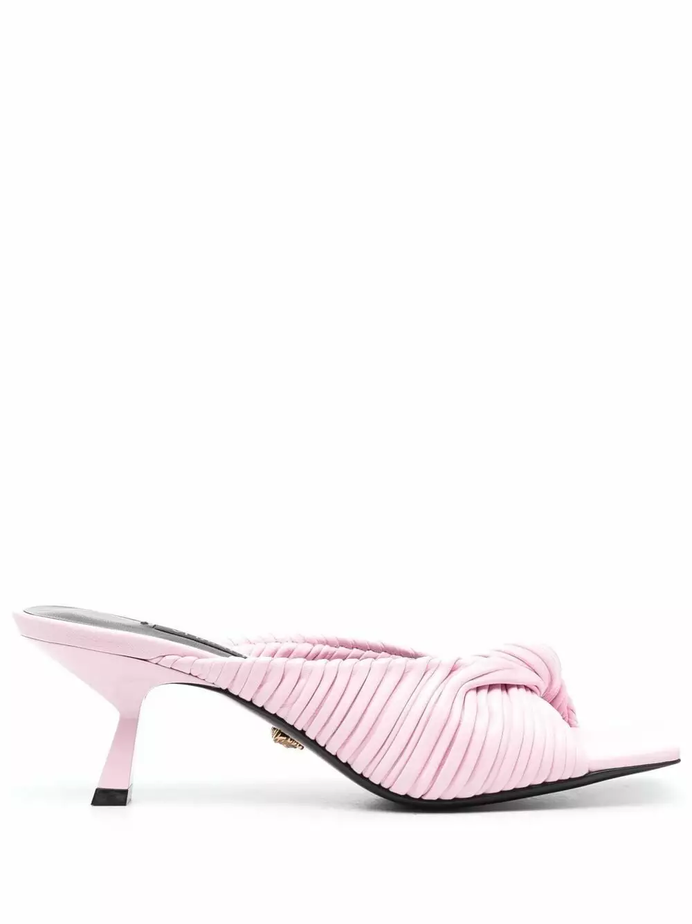 Versace Twist detail open toe mules 3 Versace twist-detail open-toe mules