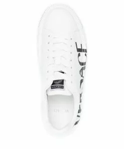 Versace logo print Greca trim sneakers
