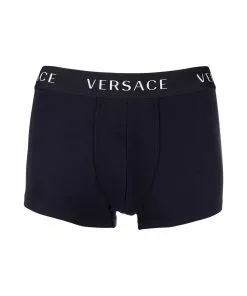 Versace three-pack logo boxer briefs