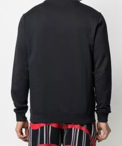 Versace embroidered logo sweatshirt