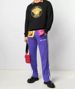 Versace embroidered Medusa-motif sweatshirt