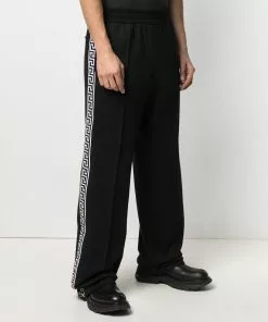 Versace embroidered-logo track pants