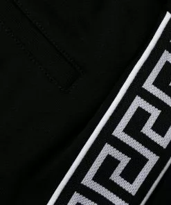 Versace embroidered-logo track pants