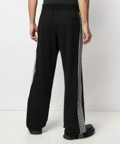 Versace embroidered-logo track pants