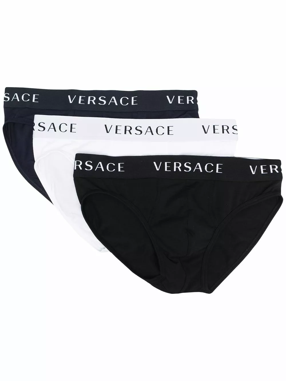 Versace Three pack logo briefs 3 Versace three-pack logo briefs
