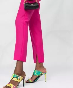 Versace mid-rise tailored trousers