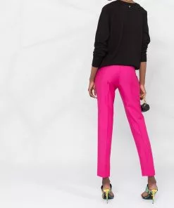 Versace mid-rise tailored trousers