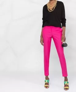 Versace mid-rise tailored trousers