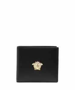 Versace Medusa plaque wallet