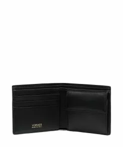 Versace Medusa plaque wallet