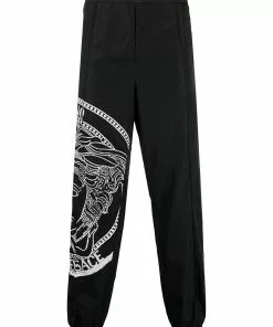 Versace Medusa-motif track pants