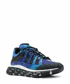 Versace Trigreca panelled sneakers