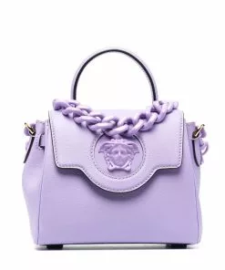 Versace small La Medusa top handle bag