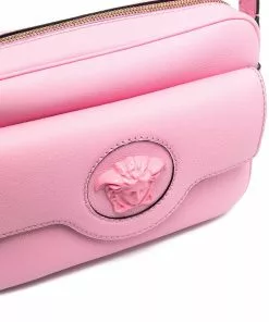 Versace Medusa plaque satchel bag