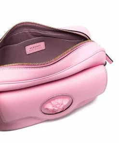 Versace Medusa plaque satchel bag