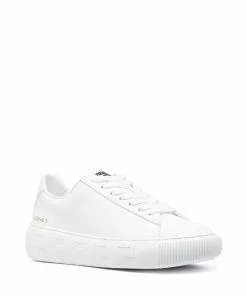 Versace La Greca lace-up sneakers