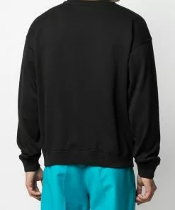 Versace Medusa embroidered sweatshirt