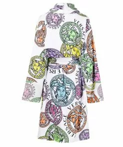 Versace Medusa-head motif gown