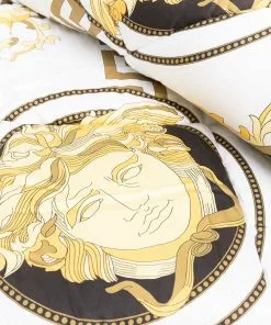 Versace Medusa Head print duvet