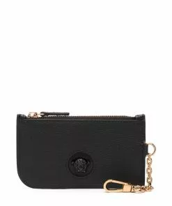 Versace Medusa Head leather wallet