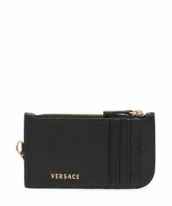 Versace Medusa Head leather wallet