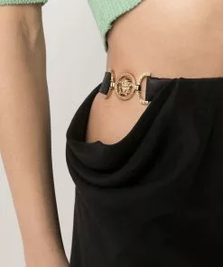 Versace Medusa satin midi skirt 11 Versace Medusa satin midi skirt