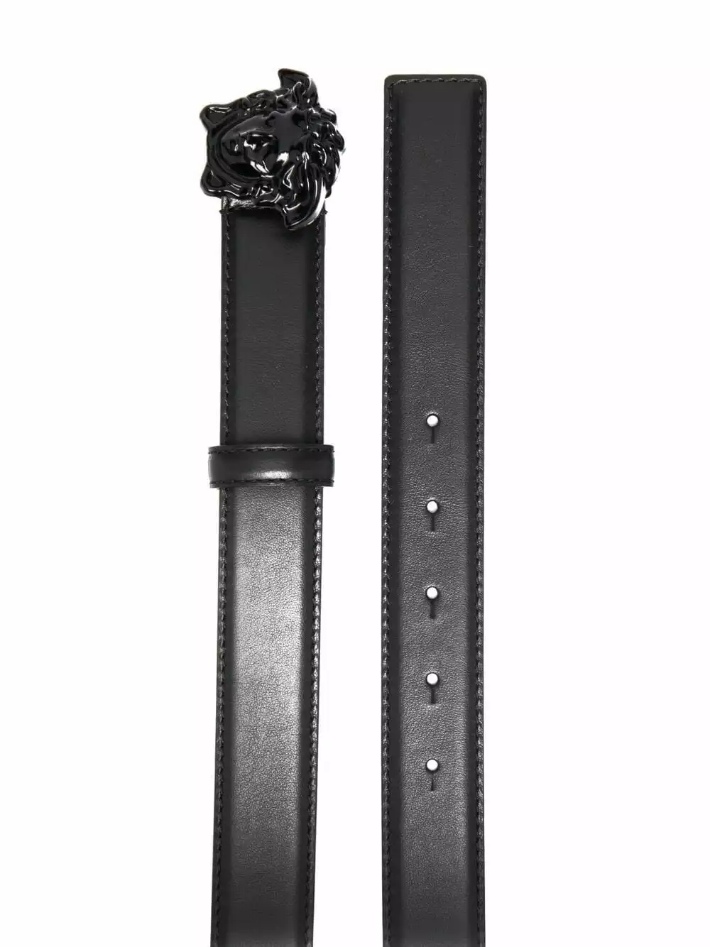 Versace Palazzo Medusa head leather belt 4 Versace Palazzo Medusa-head leather belt