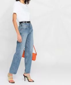 Versace box logo print T-shirt