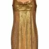 Versace Metal Mesh sleeveless minidress
