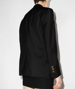 Versace safety pin blazer