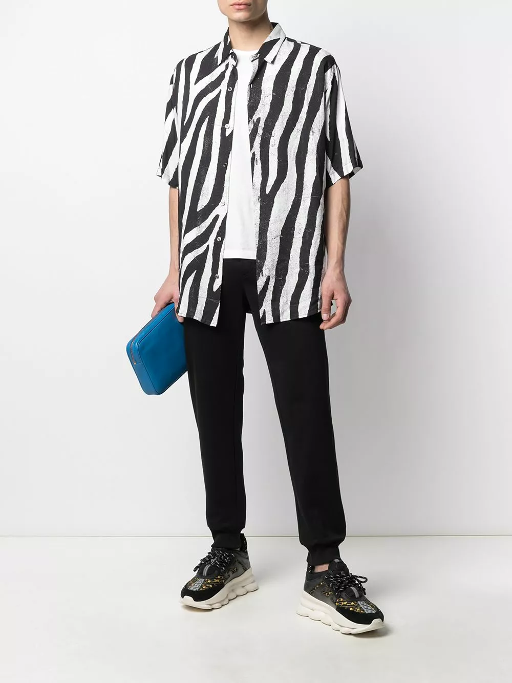 Versace Logo patch track pants 4 Versace logo-patch track pants