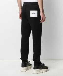 Versace Logo patch track pants 11 Versace logo-patch track pants