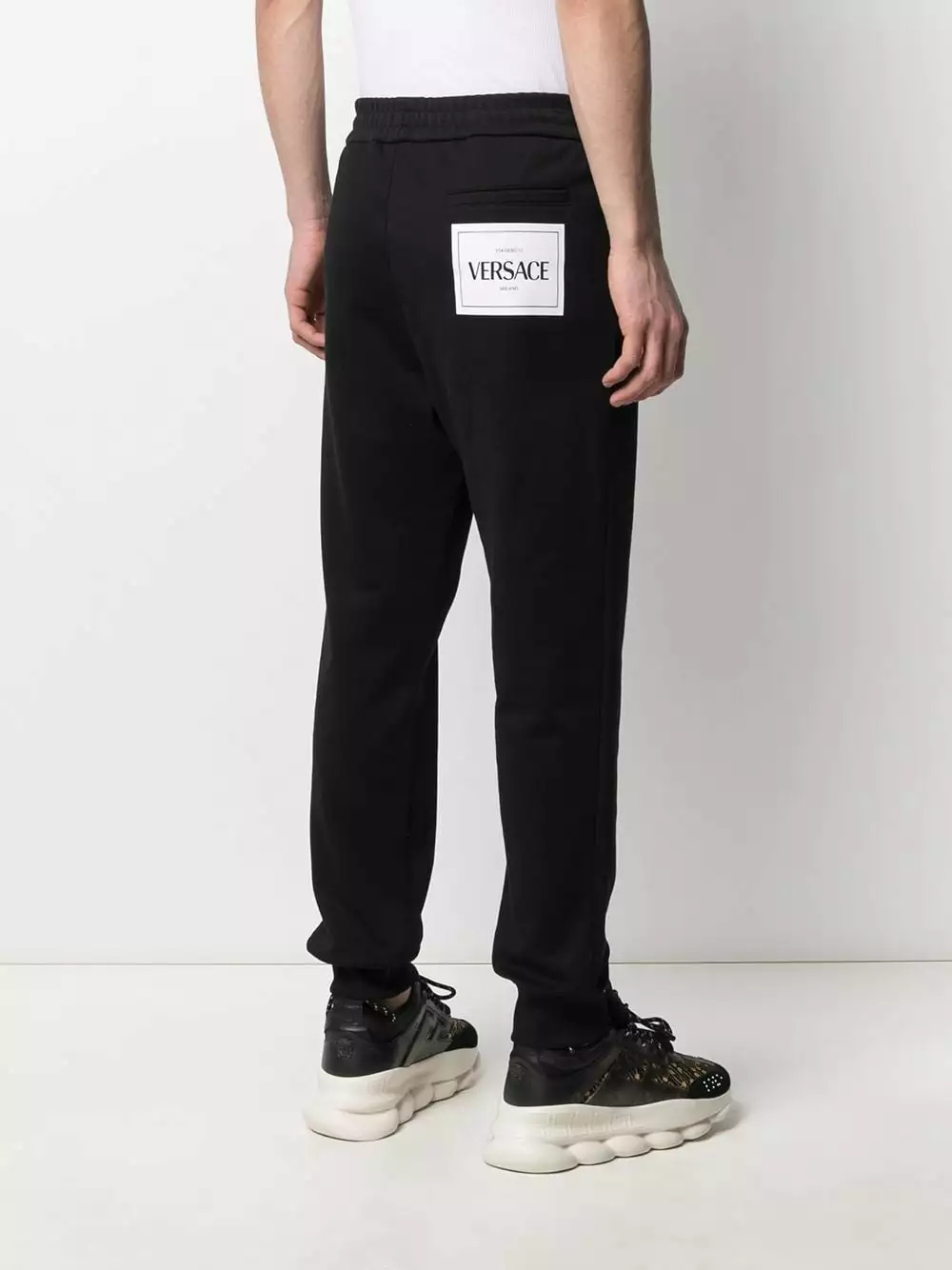 Versace Logo patch track pants 5 Versace logo-patch track pants