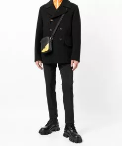 Versace Medusa double-breasted coat