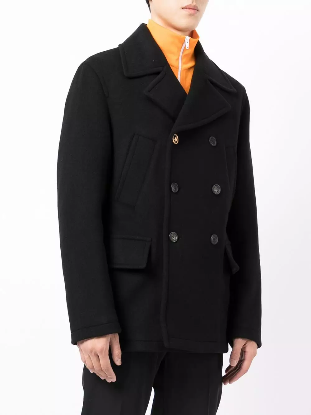 Versace Medusa double breasted coat 5 Versace Medusa double-breasted coat