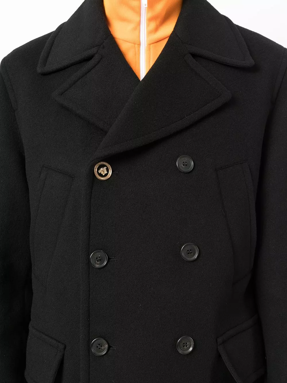 Versace Medusa double breasted coat 7 Versace Medusa double-breasted coat