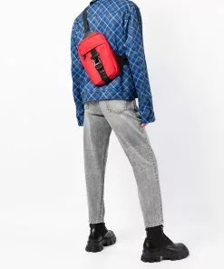 Versace Greca single strap backpack