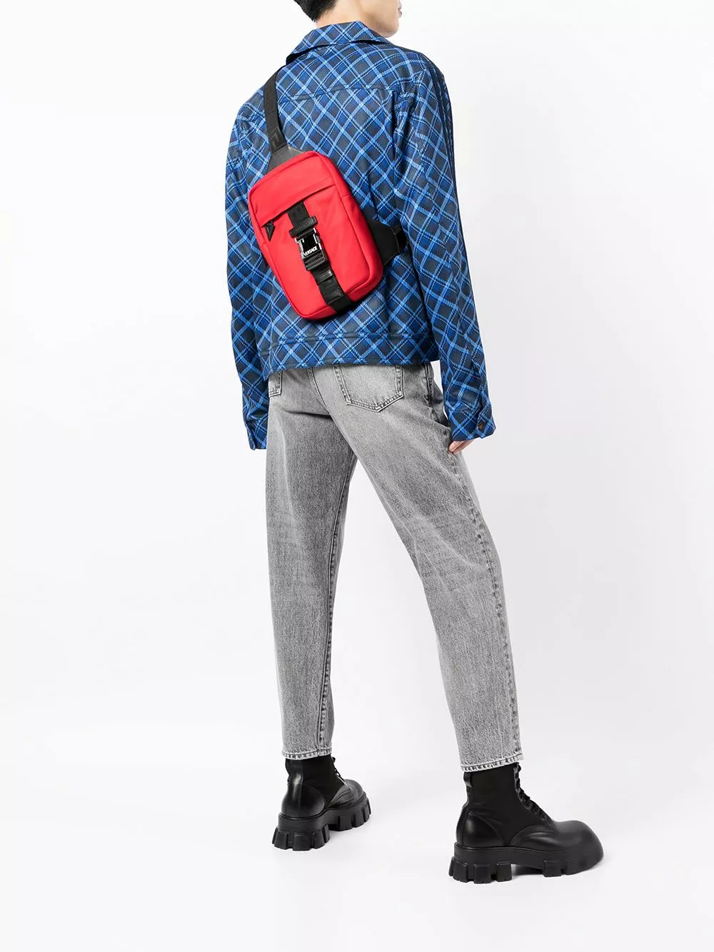 Versace Greca single strap backpack 4 Versace Greca single strap backpack