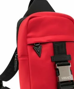 Versace Greca single strap backpack 10 Versace Greca single strap backpack