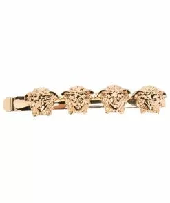Versace Medusa-motif hair clip