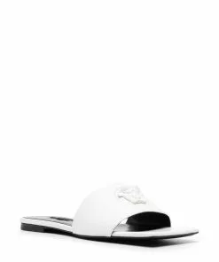 Versace Medusa-embossed mule sandals