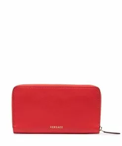Versace Medusa Head zip-around wallet