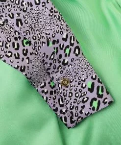 Versace Barocco Patchwork print mini dress