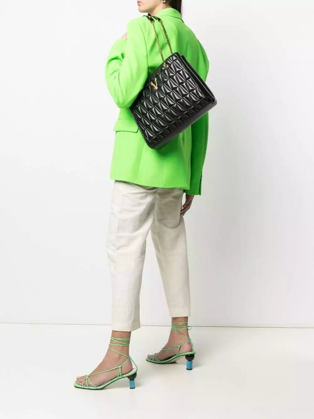 Versace Virtus quilted tote bag 4 Versace Virtus quilted tote bag