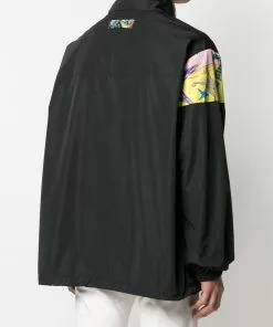 Versace baroque-print track jacket