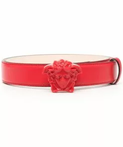 Versace Medusa leather belt