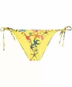 Versace Trésor de la Mer-print bikini bottoms