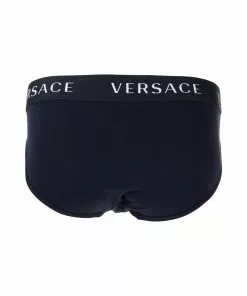 Versace logo-waistband boxer briefs